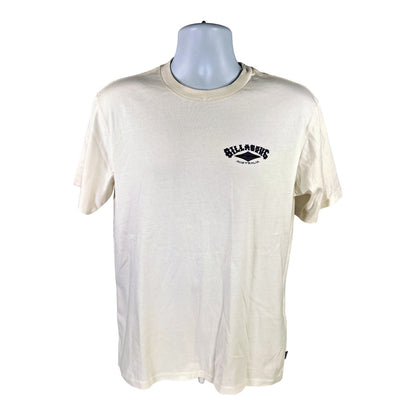 NEW Billabong Men’s Ivory Graphic Short Sleeve T-Shirt - S