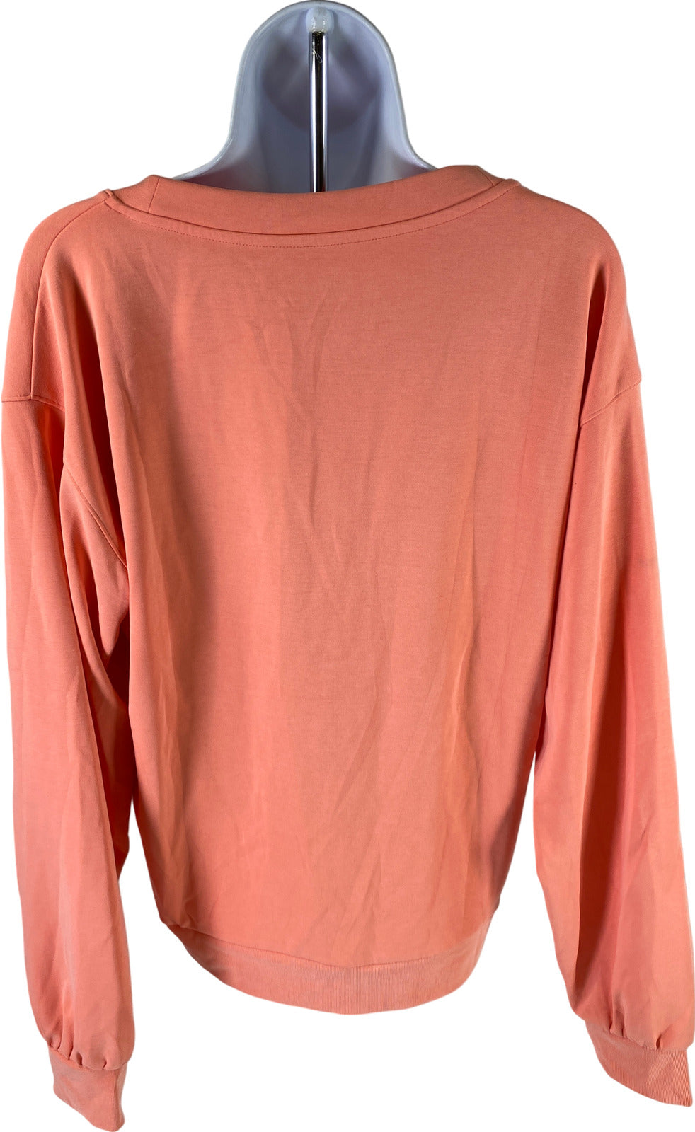 Athleta Women’s Coral/Pink Seasoft Willow V-Neck Sweatshirt - M