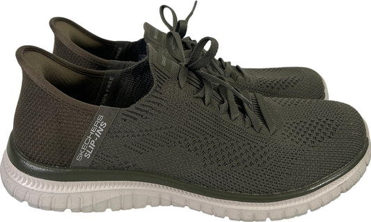 Skechers Women’s Green Virtue Slip In Sneakers - 7.5