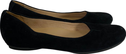 Naturalizer Women’s Black Suede Basic Slip On Flats - 7 M