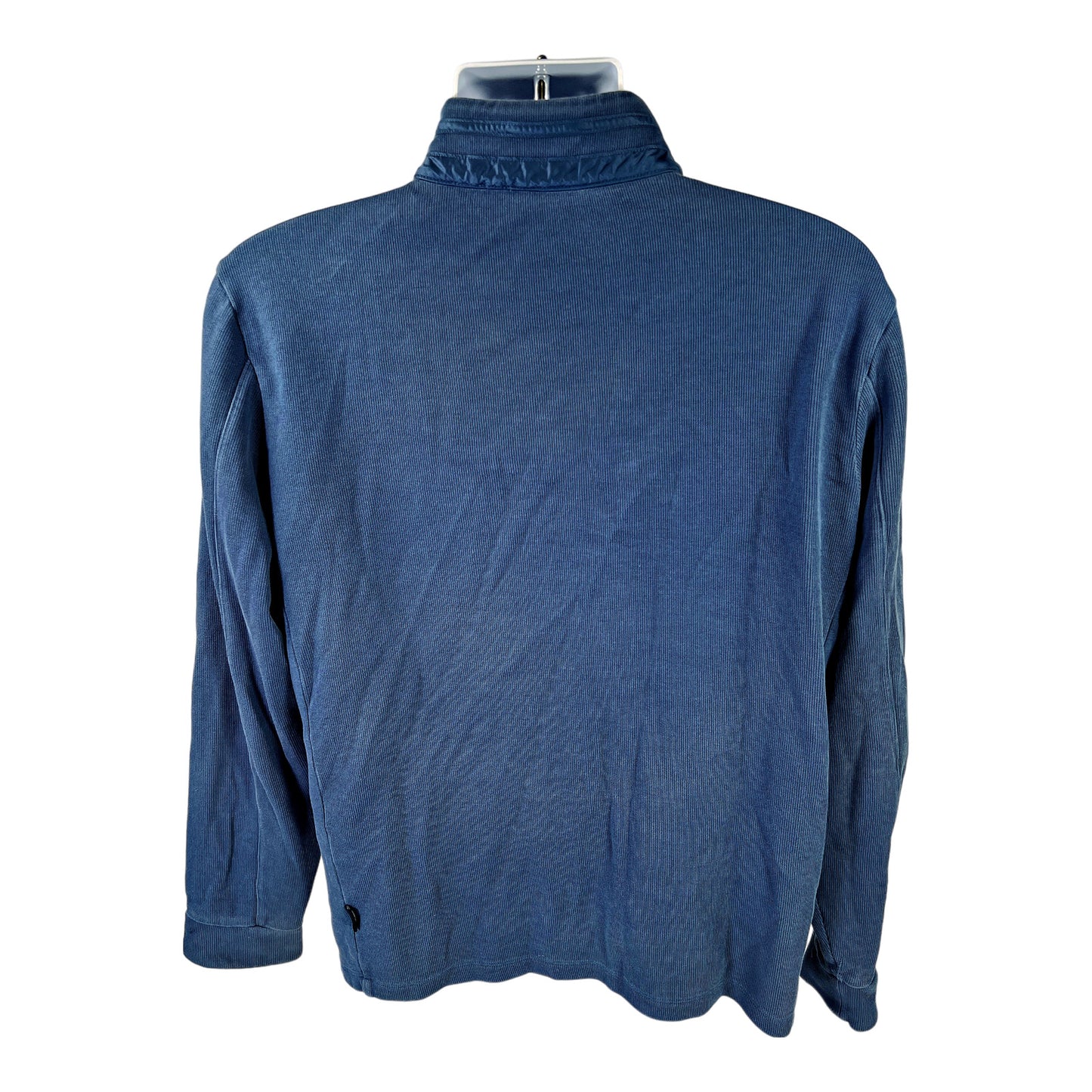 Boss by Hugo Boss Men’s Blue Long Sleeve 1/4 Zip Pullover Sweater - XL