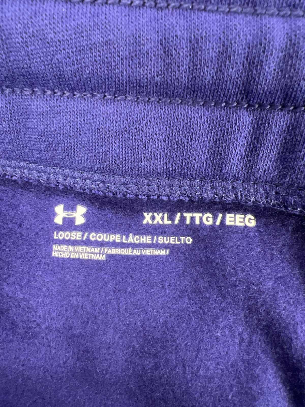 NEW Under Armour Women’s Purple Rival Fleece Jogger Sweatpants - 2XL