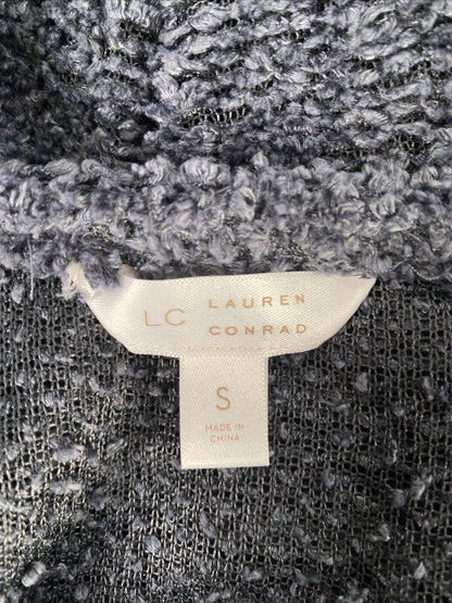 NEW Lauren Conrad Women's Blue Knit Long Sleeve Sweater - S