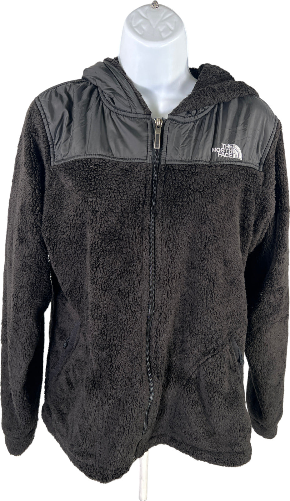 The North Face Women’s Black Oso Hooded Fleece Jacket - M