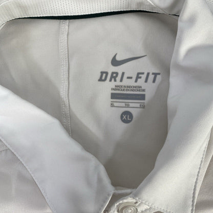 Nike Men's White MSU Michigan State Spartans Golf Polo Shirt - XL