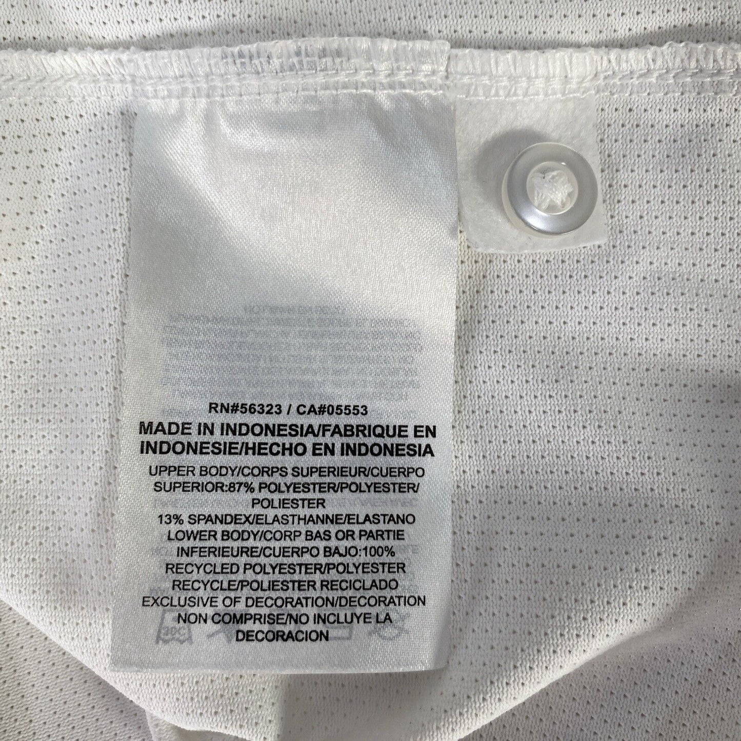 Nike Men's White MSU Michigan State Spartans Golf Polo Shirt - XL