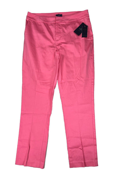 NEW Not Your Daughters Jeans Women’s Pink Petal Ankle Pants - 10