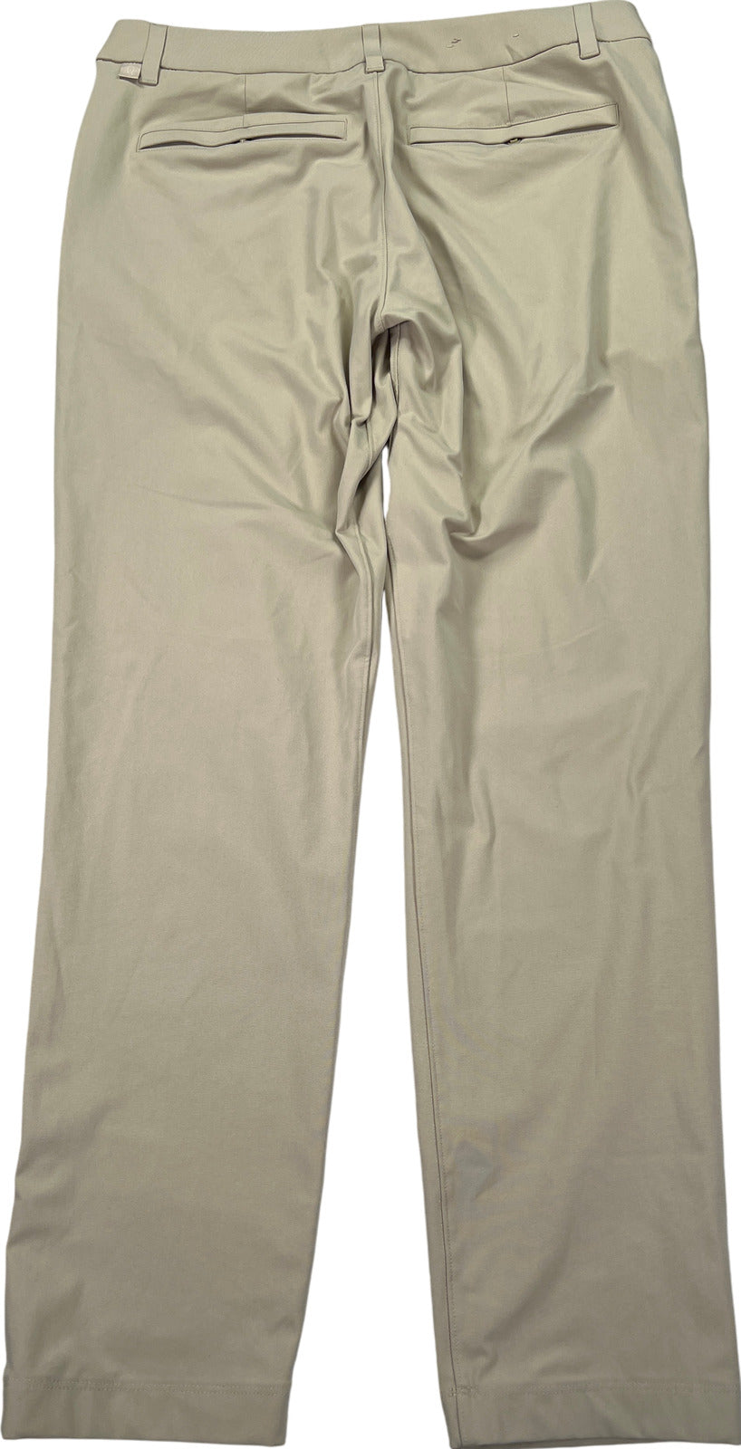 Lululemon Men’s Beige ABC Slim Fit 5-Pocket Chino Tech Pants - 32