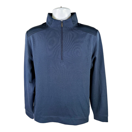 Greg Norman Men’s Blue 1/4 Zip Long Sleeve Pullover Athletic Sweatshirt - M