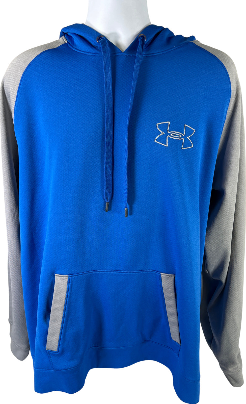 Under Armour Men’s Blue Loose Fit Pullover Hoodie - 2XL