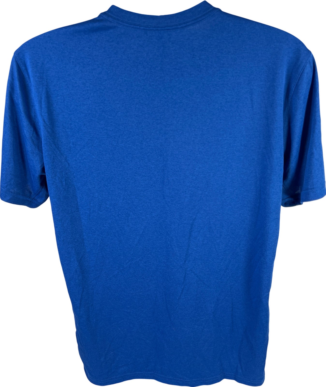 Nike Men’s Blue Short Sleeve Dri-Fit Athletic Shirt - L