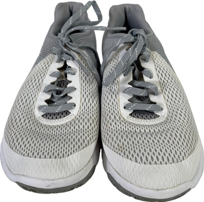 Nike Women’s Gray/White Flex Experience RN 5 Lace Up Athletic Sneakers - 8.5