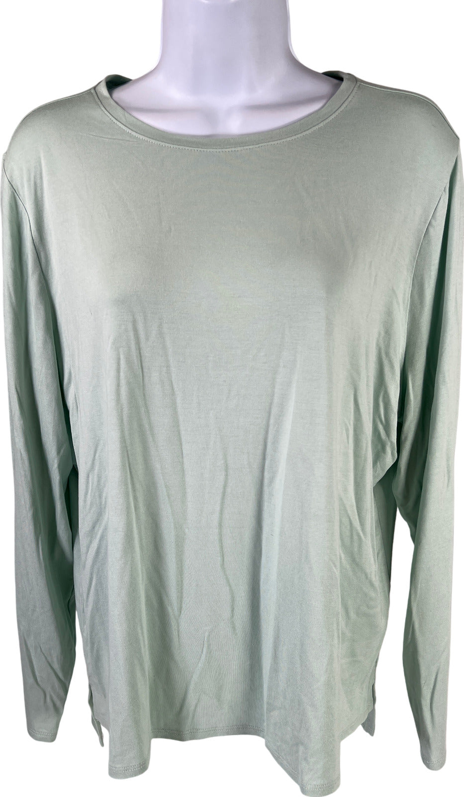 NEW Alfani Women’s Aqua Green Long Sleeve T-Shirt - Petite PL