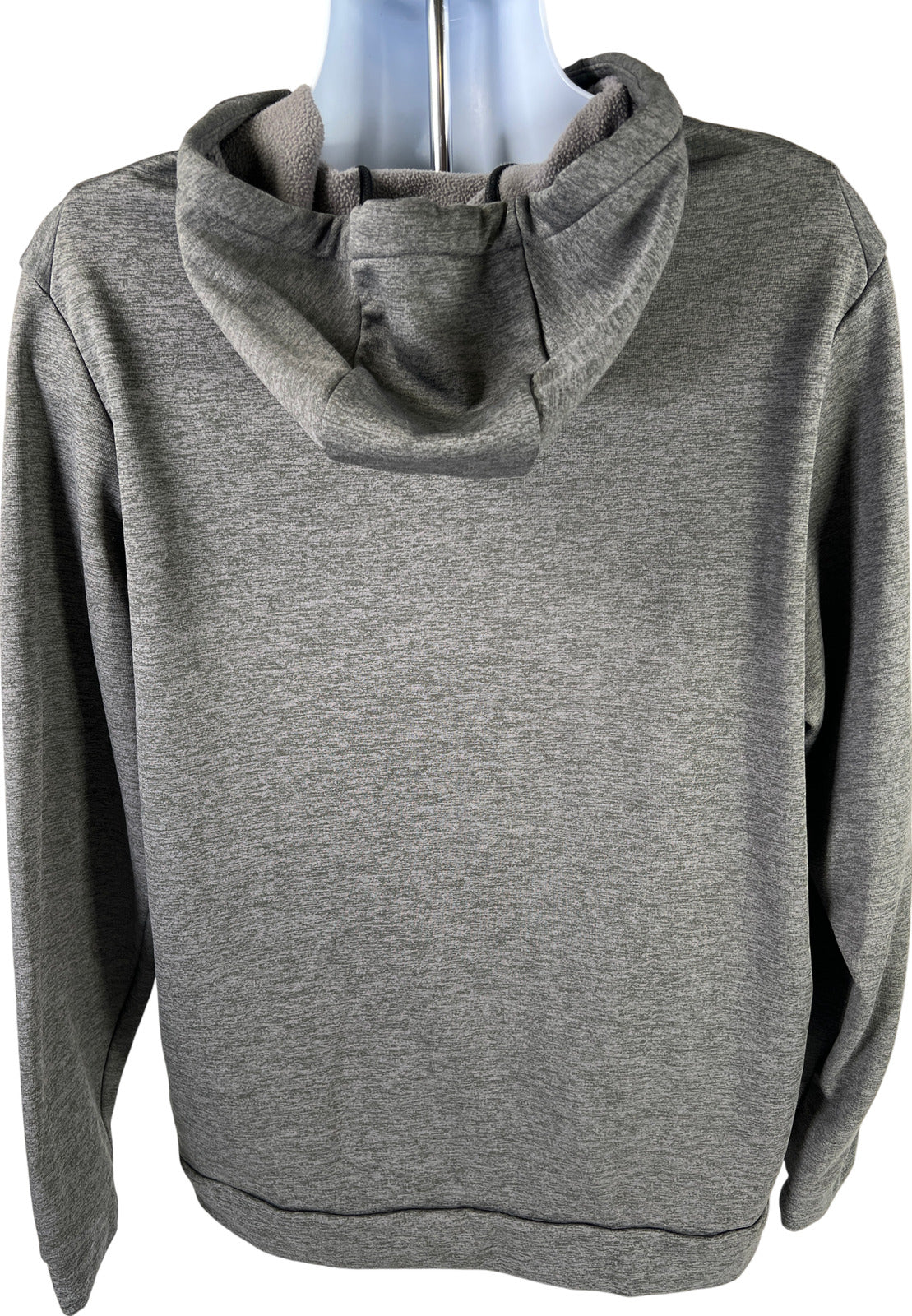 Nike Men’s Gray Therma Fleece Lined Pullover Hoodie Sweatshirt - XL