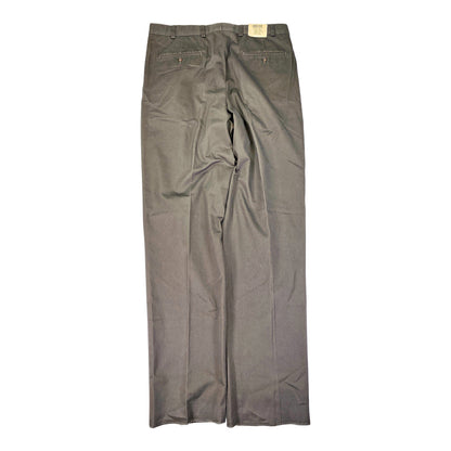 NEW Eddie Bauer Men’s Green Dark Olive Wrinkle Resistant Dress Pants - 38