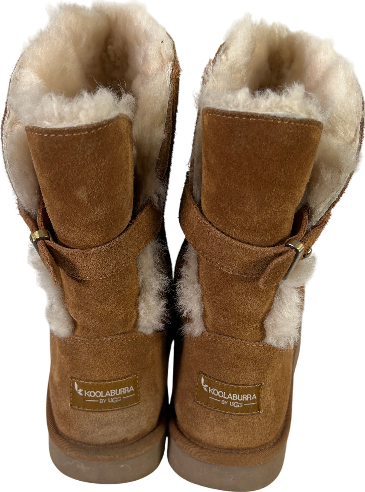 Koolaburra by UGG Women’s Tan/Beige Remley Short Shearling Boots - 8