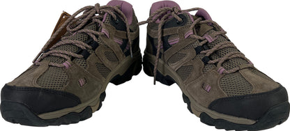 NEW Hi-Tec Women’s Brown/Black Suede Lace Up Hiking Shoes - 9