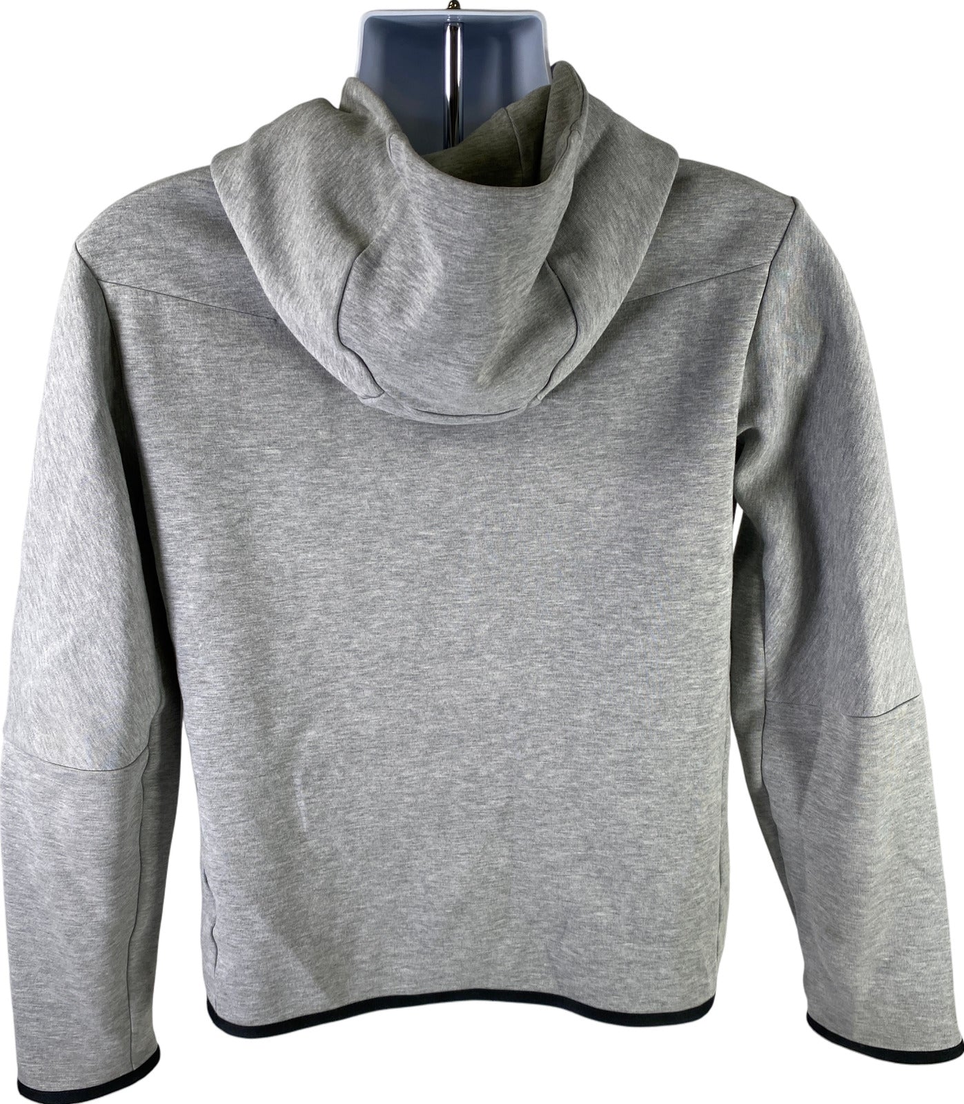 Nike Men’s Gray Sportswear Tech Fleece Full Zip Hoodie Sweatshirt - S