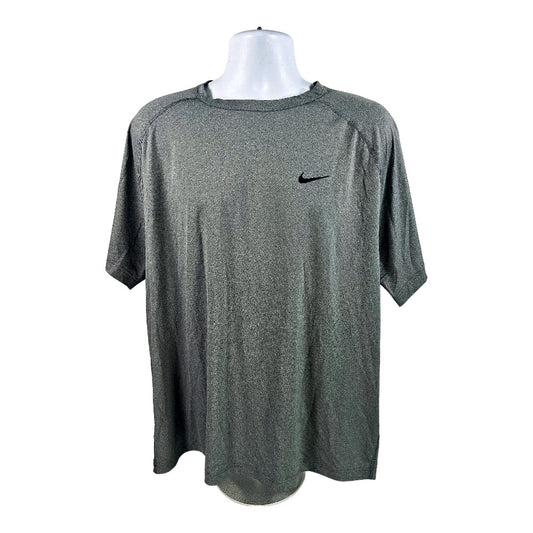Nike Men’s Gray Dri-Fit Short Sleeve Athletic Shirt - XL