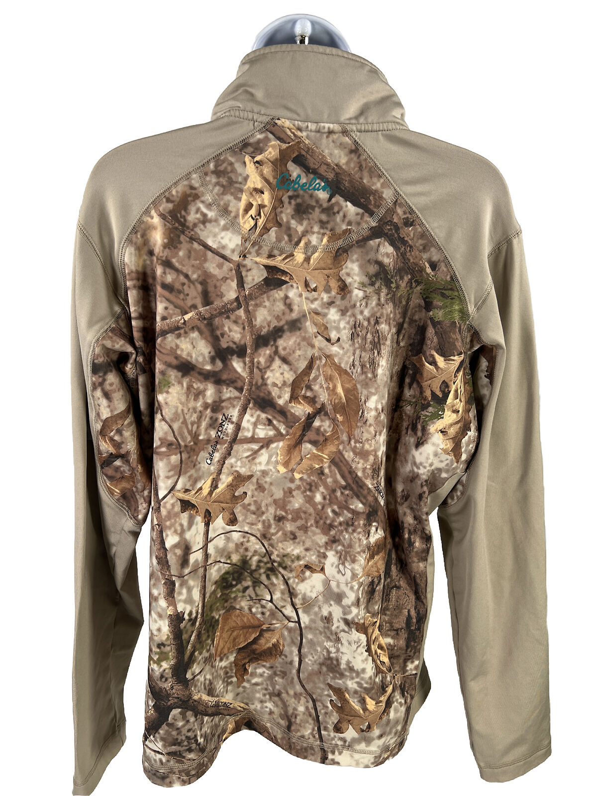 Cabela's Women's Green Camouflage Full Zip Performance Jacket - L