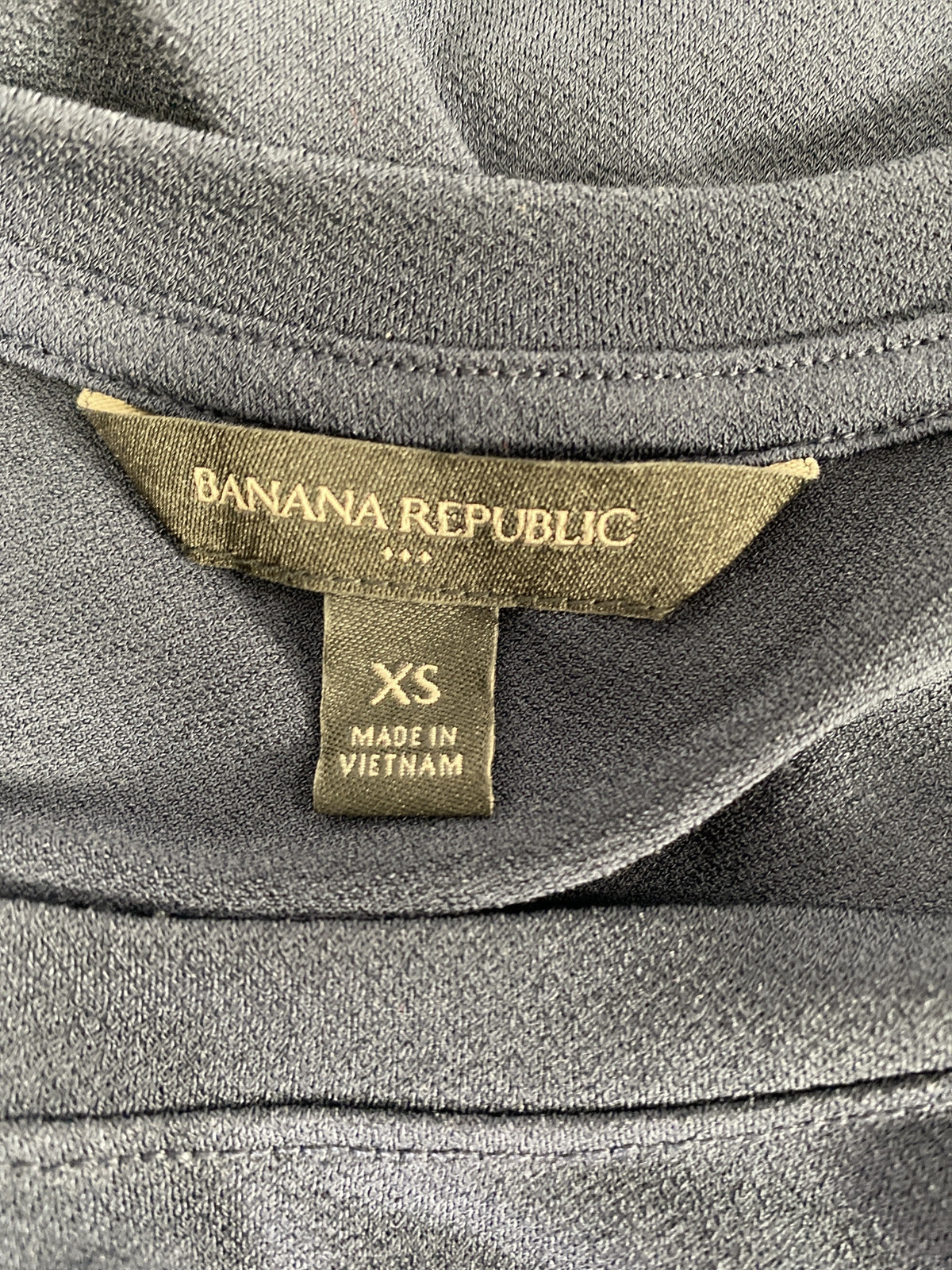 Banana Republic Women’s Navy Blue Crepe Swing Tank Top - XS