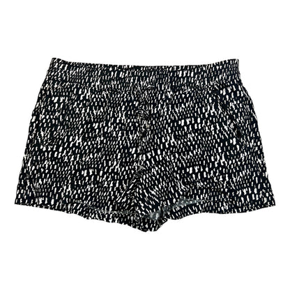 Banana Republic Women’s Black/White Soft Utility Casual Shorts - M