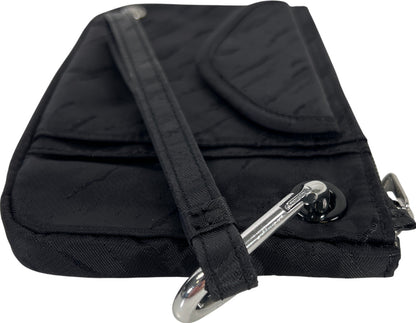 NEW Athleta Black Coffee Run Clutch Pouch Bag