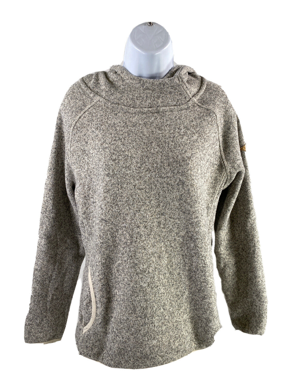 Merrell Women's Gray Midlayers Sweater Weather Pullover Sweater - S