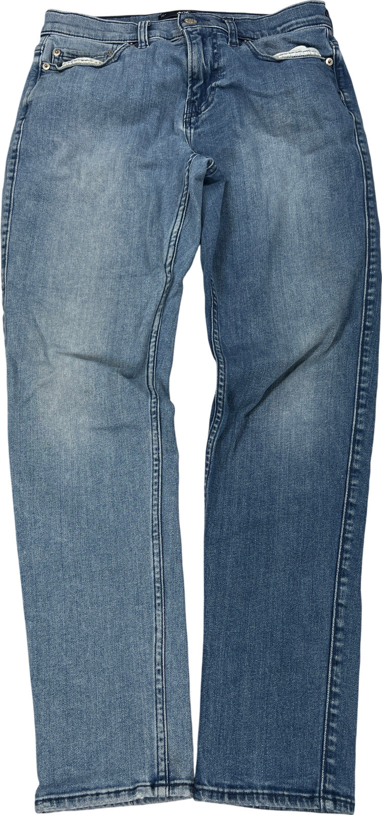 Hollister Men’s Light Wash Tapered Stretch Denim Jeans - 30x32