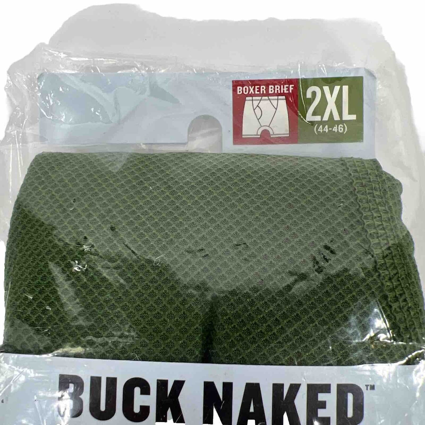 NEW Duluth Men's Hunter Green Buck Naked Performance Boxer Briefs - 2XL