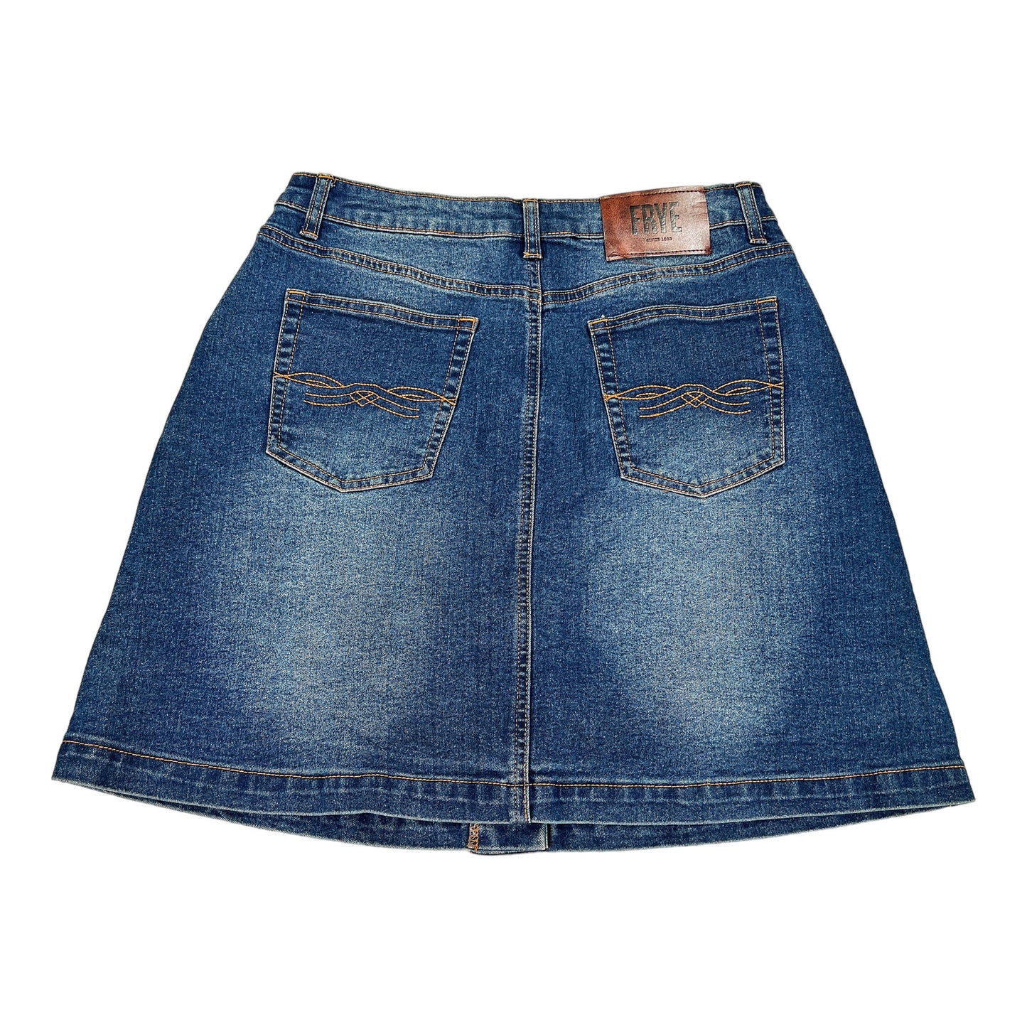 NEW Frye Women’s Culver Wash Denim Skirt - 12