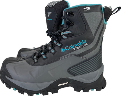 Columbia Women’s Gray 600 Gram Insulation Titanium Snow Boots - 8.5