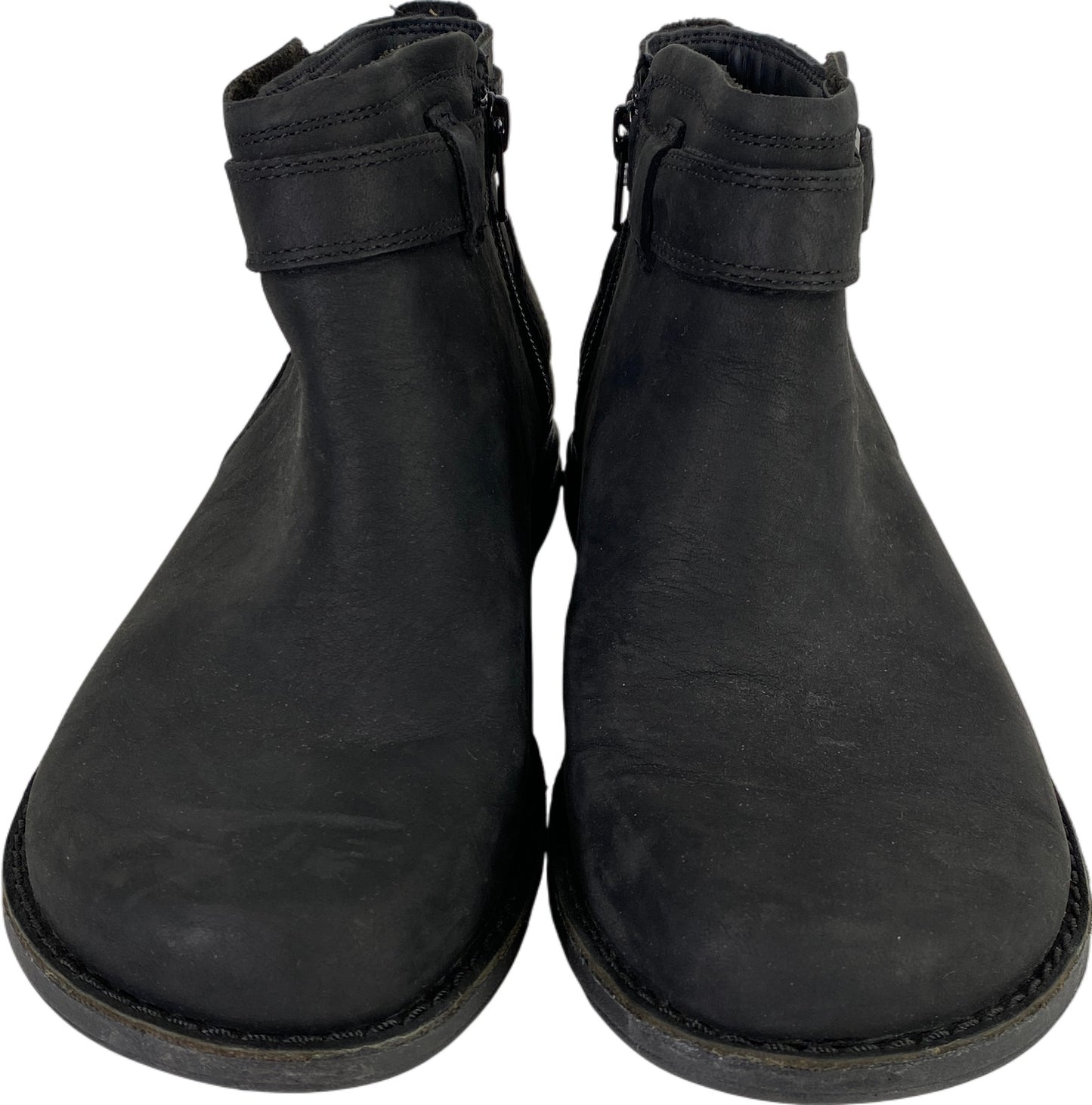 Merrell Women’s Black Suede Andover Bluff Side Zip Ankle Boots - 6.5