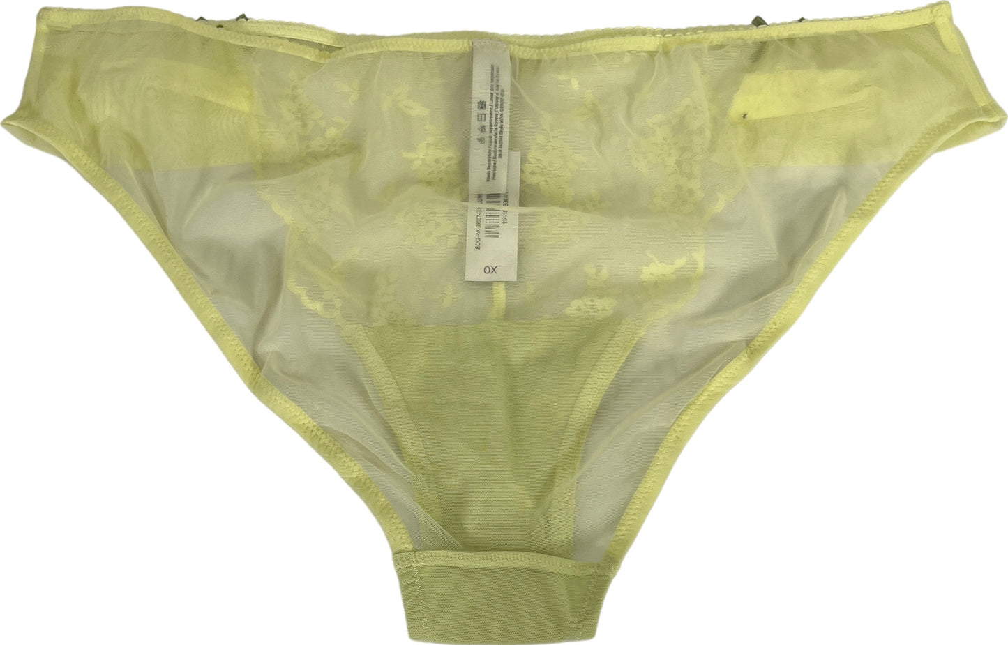 NEW Adore Me Women’s Light Green Sheer Lace Underwear - 0X