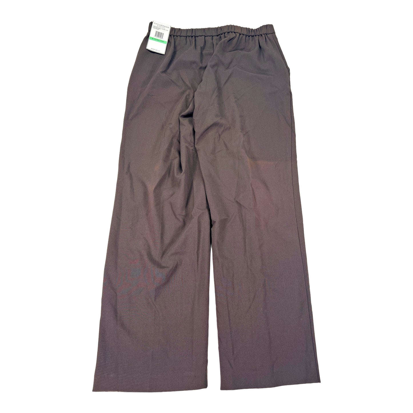 NEW Sag Harbor Women’s Brown Stretch Waist Novelty Dress Pants - 8