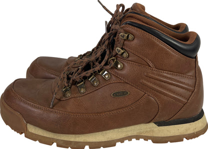 Lugz Men’s Brown Lace Up Ankle Work Boots - 10.5