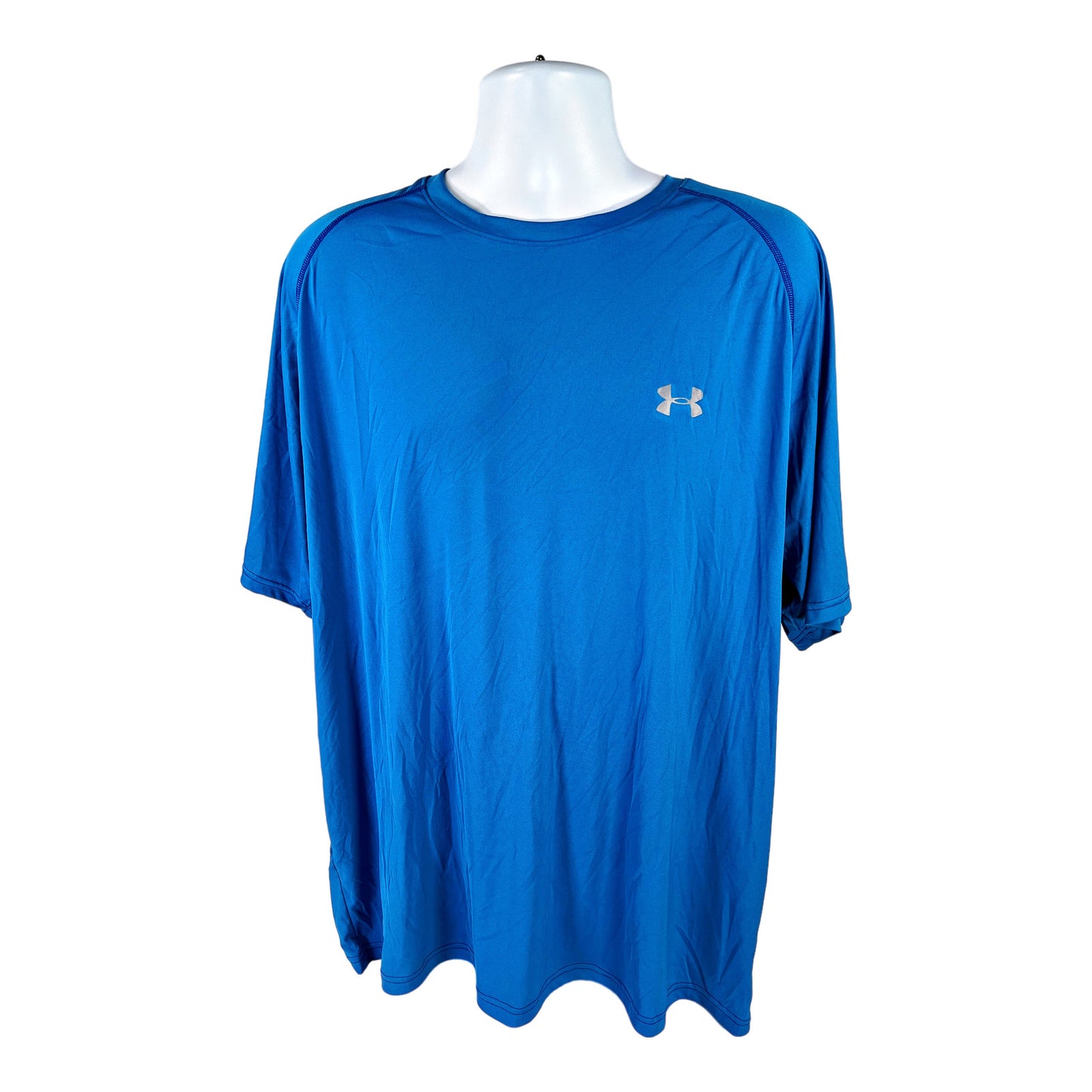 Under Armour Men’s Blue Short Sleeve HeatGear Athletic T-Shirt - 3XL