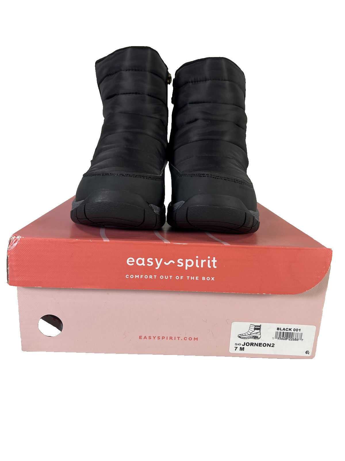 NEW Easy Spirit Women’s Black Jorneon 2 Snow Boots - 7 M