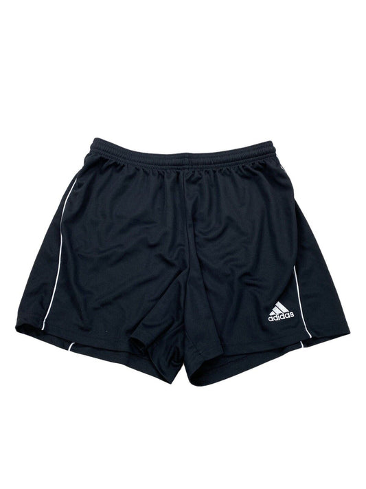 Adidas Women's Black Polyester Athletic Soccer Shorts - M