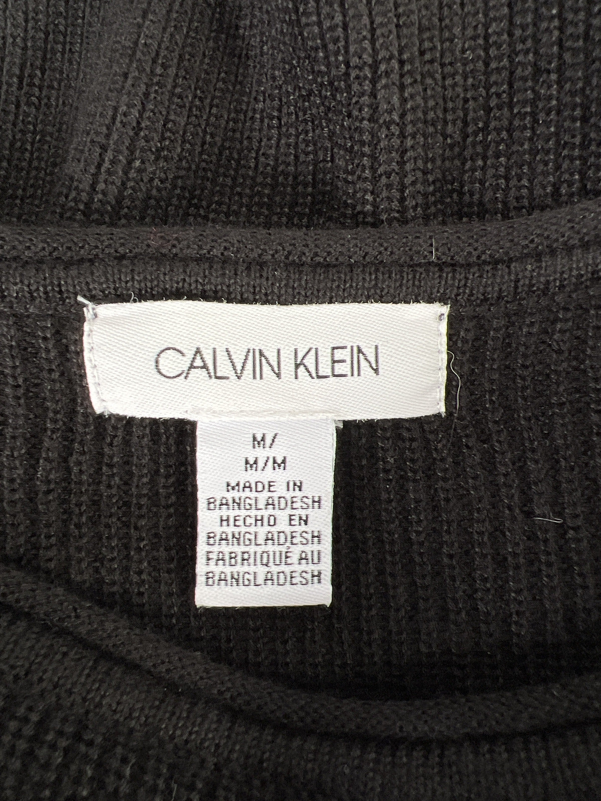 Calvin Klein Women’s Black Long Sleeve Sweater - M