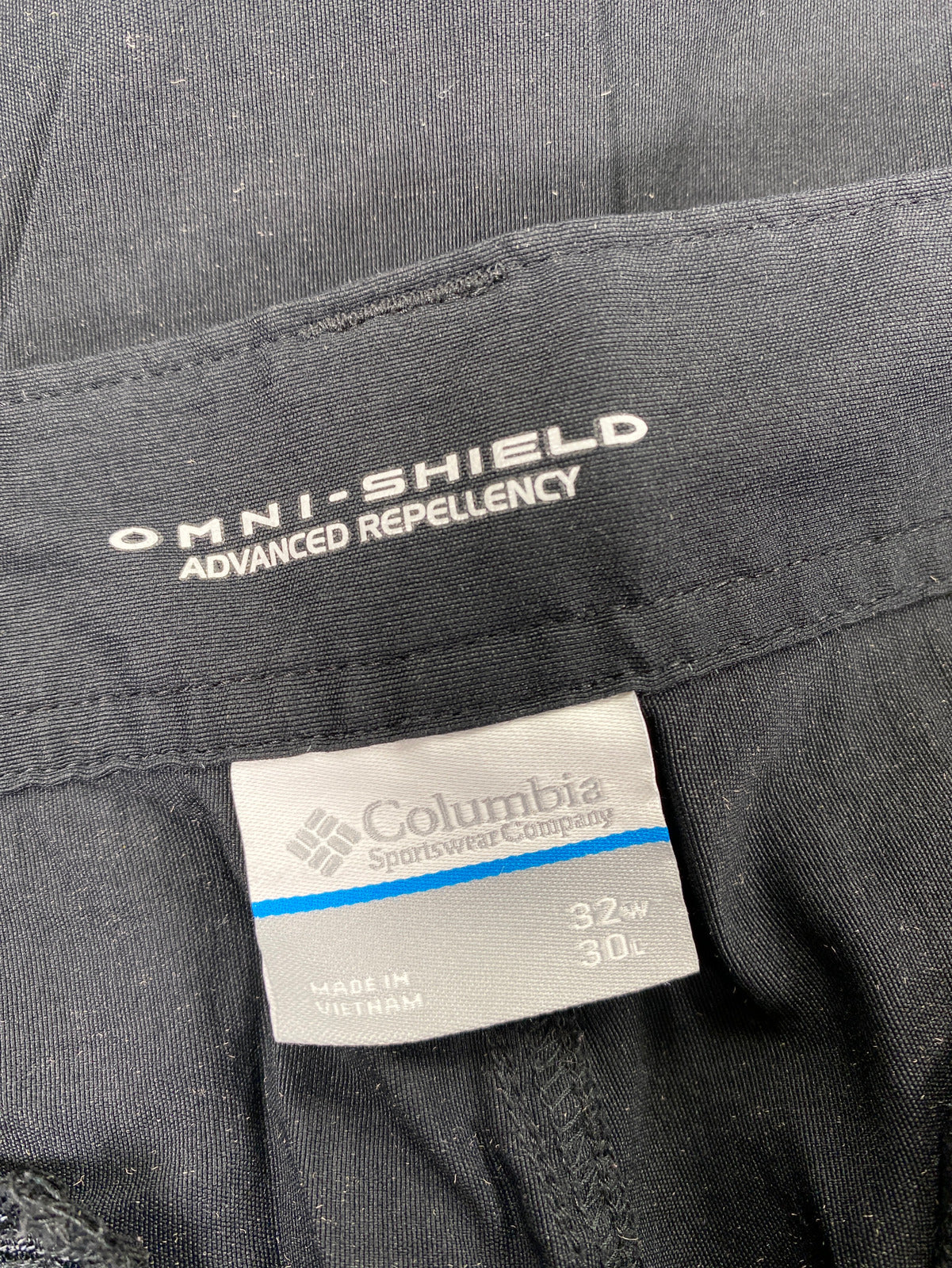 Columbia Men’s Black Royce Peak Omni Shield Pants - 32x30