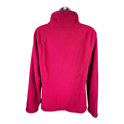 The North Face Women’s Pink Long Sleeve Full Zip Fleece Jacket - L