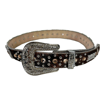 BHW Women’s Cowgirl Rhinestone Large Belt - M