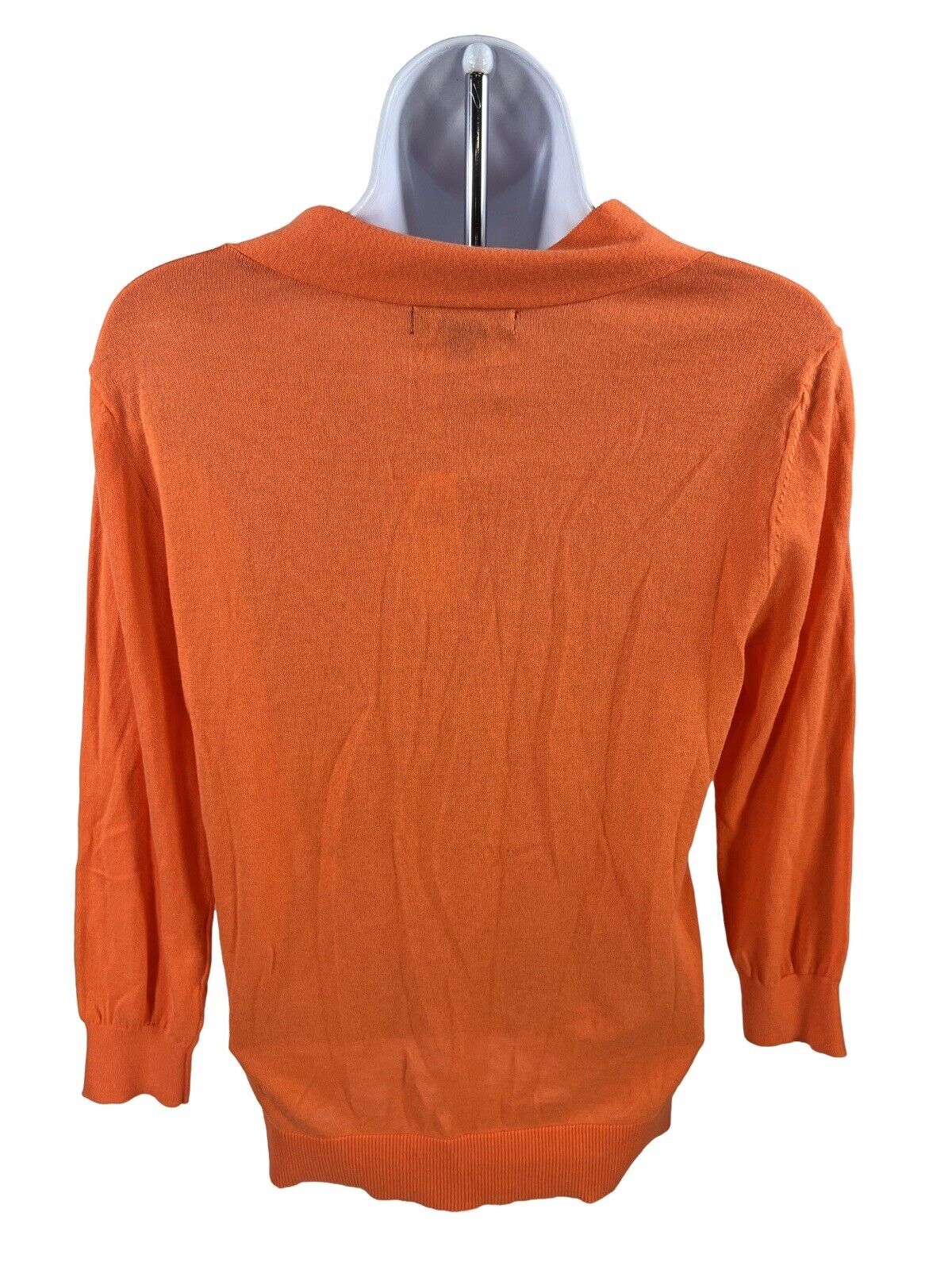 NEW Banana Republic Women's Orange Thin Spring Sweater - S