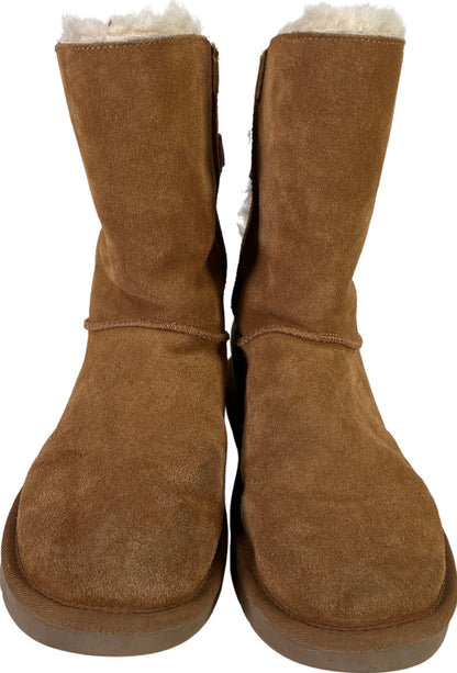 Koolaburra by UGG Women’s Tan/Beige Remley Short Shearling Boots - 8