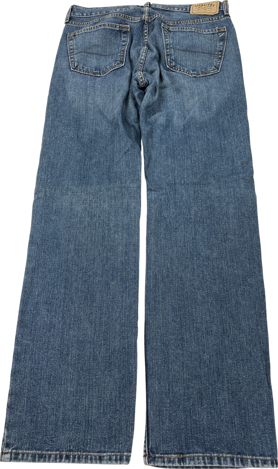 Levi’s Signature Men’s Medium Wash Straight Denim Jeans - 34x34