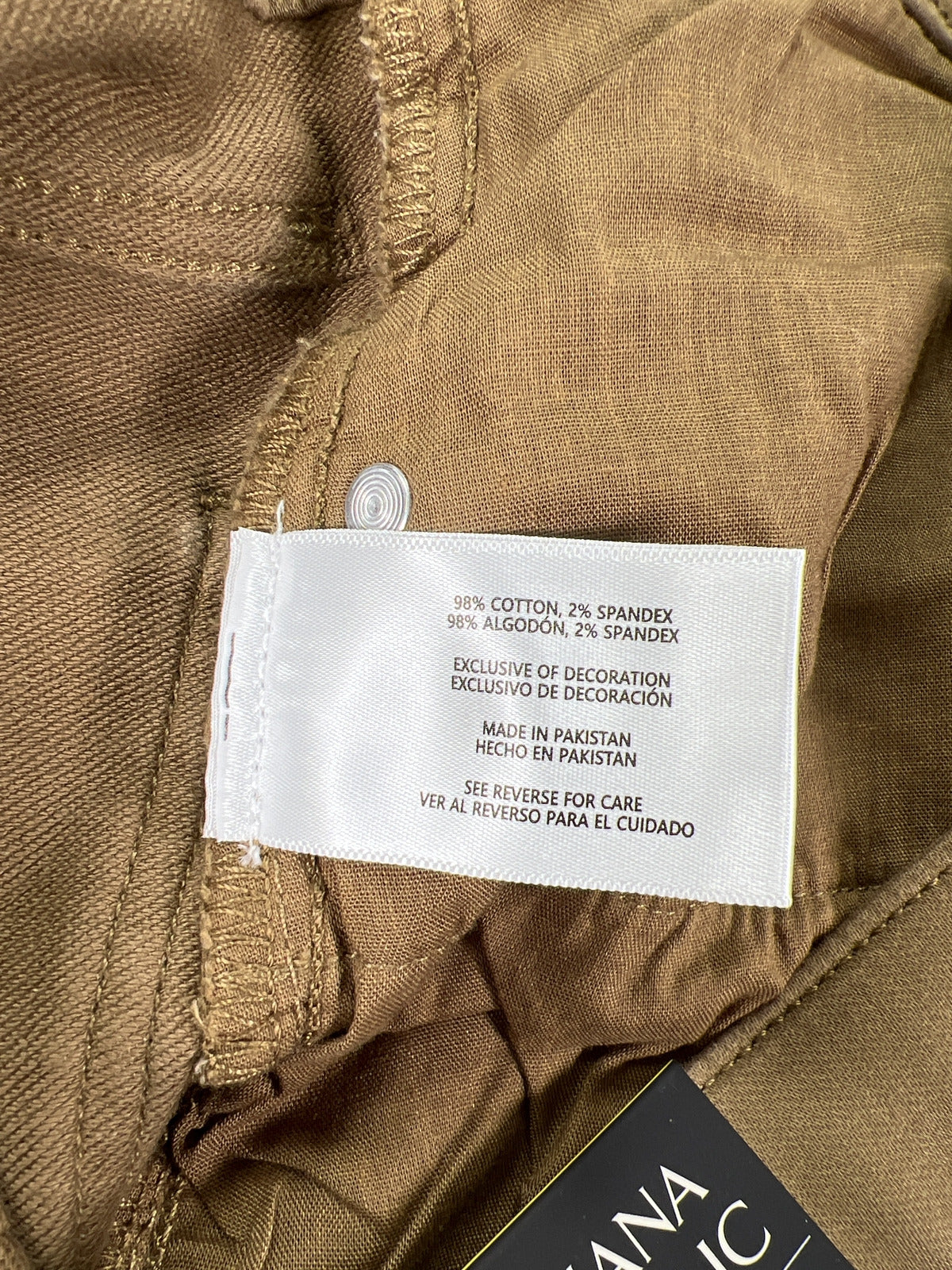 NEW Banana Republic Men’s Brown 5-Pocket Stretch Chino Pants - 32x30