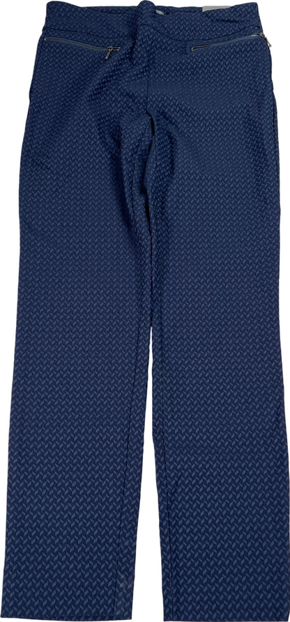 NEW Van Heusen Women’s Blue Tapered Leg Pull On Ankle Pants - 6