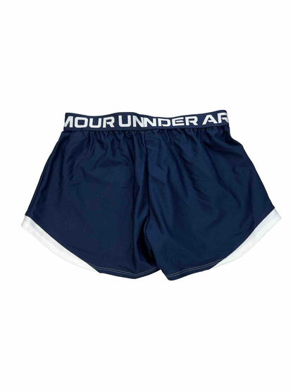 NEW Under Armour Women's Navy Blue Unlined Athletic Shorts - S