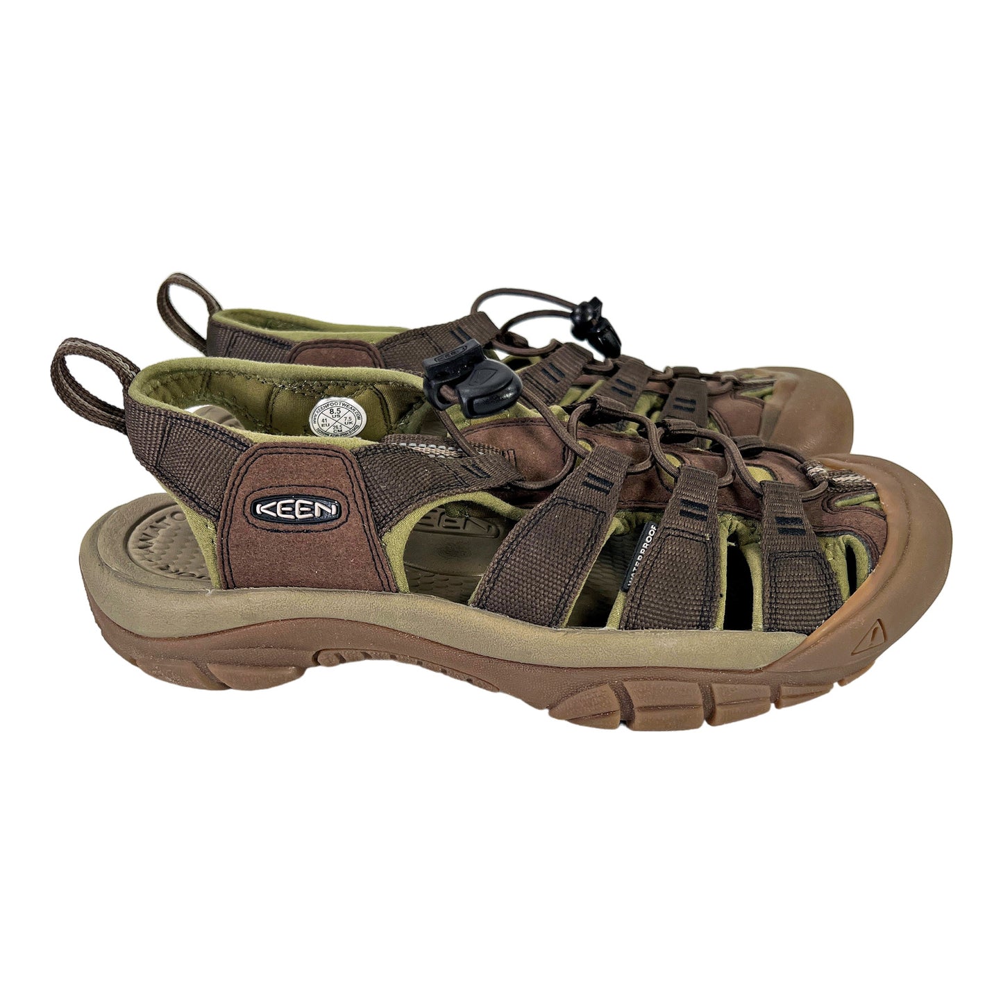 Keen Newport Men’s Olive Green Newport H2 Closed Toe Hiking Sandals - 8.5